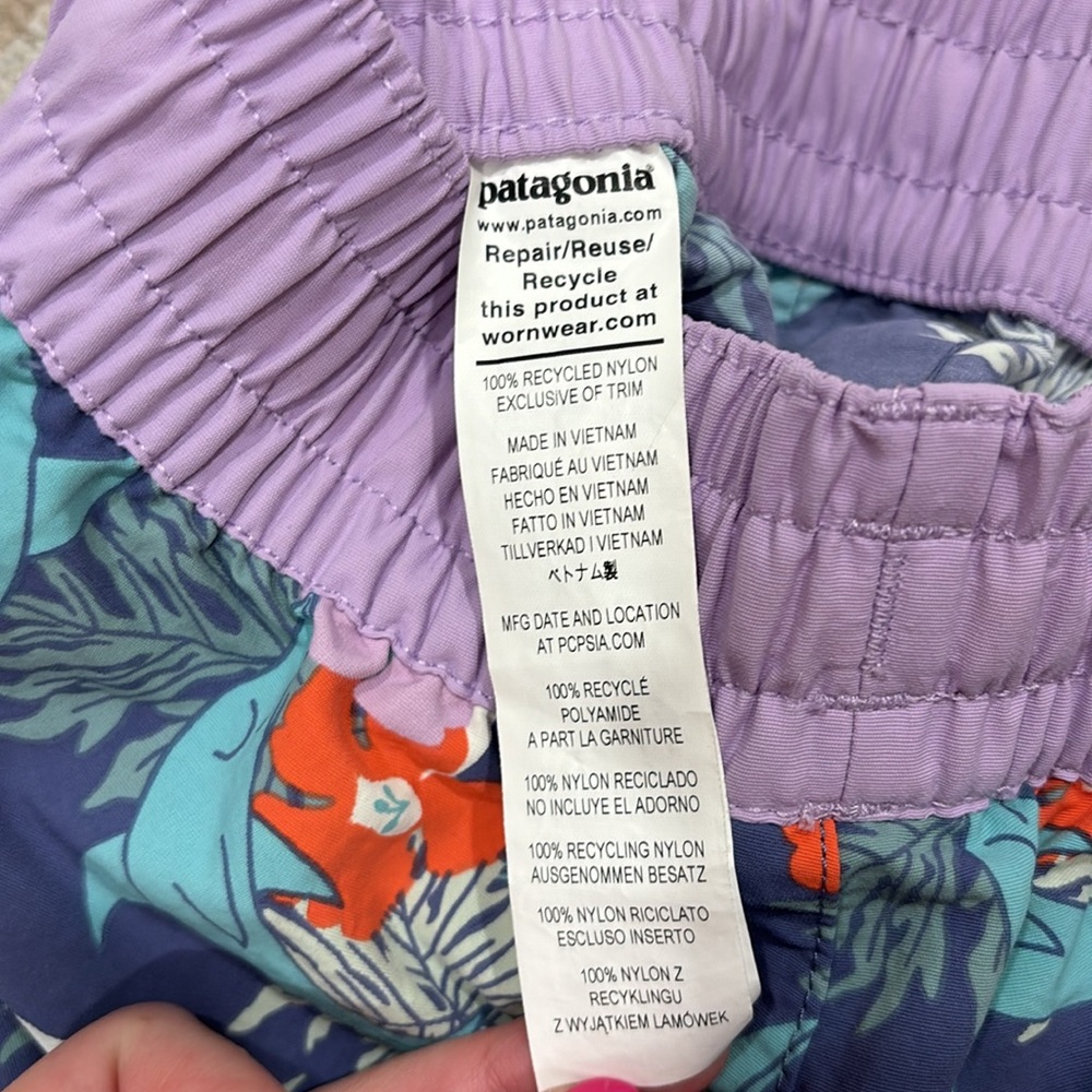 NWOT Patagonia- Little Girls Shorts XS - Picture 4 of 4